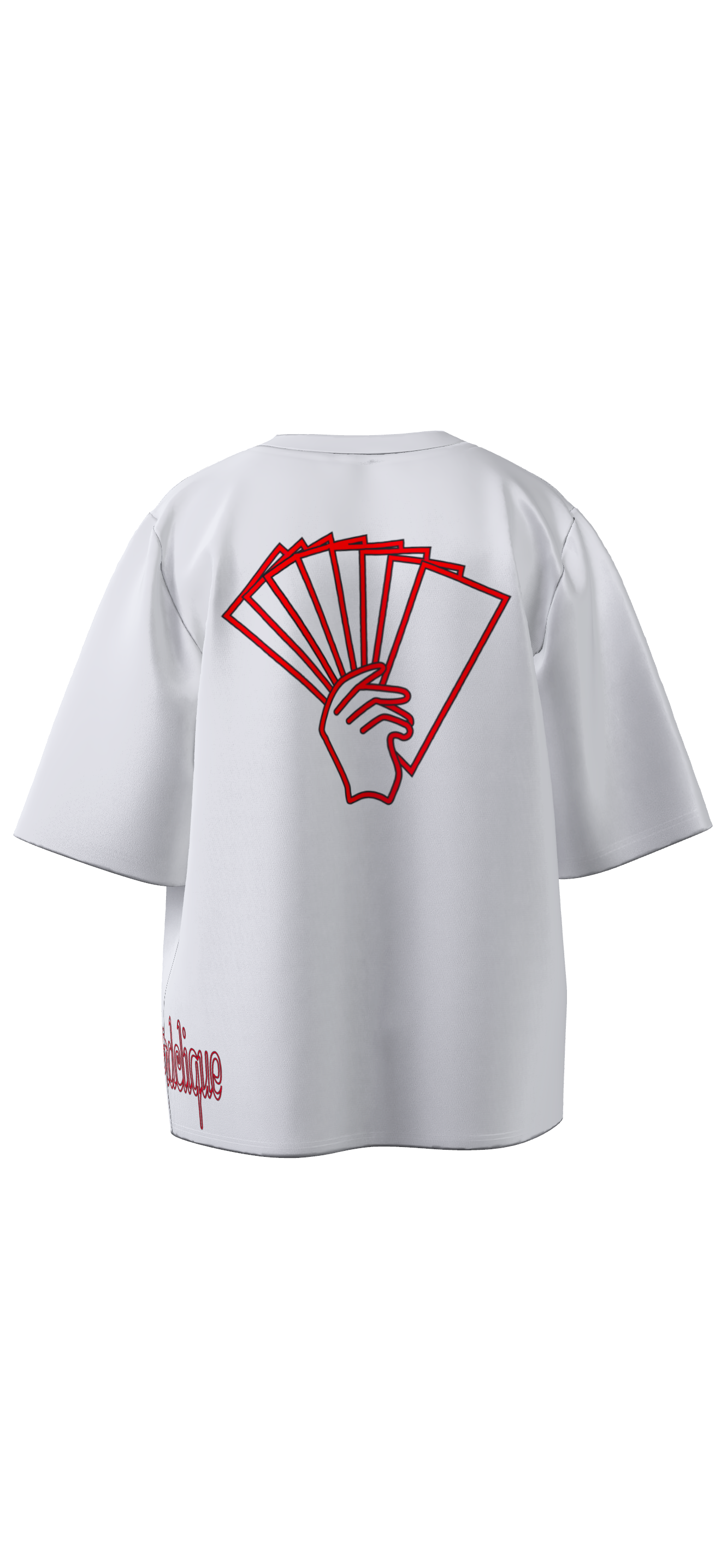 MSC TEE WHITE/RED