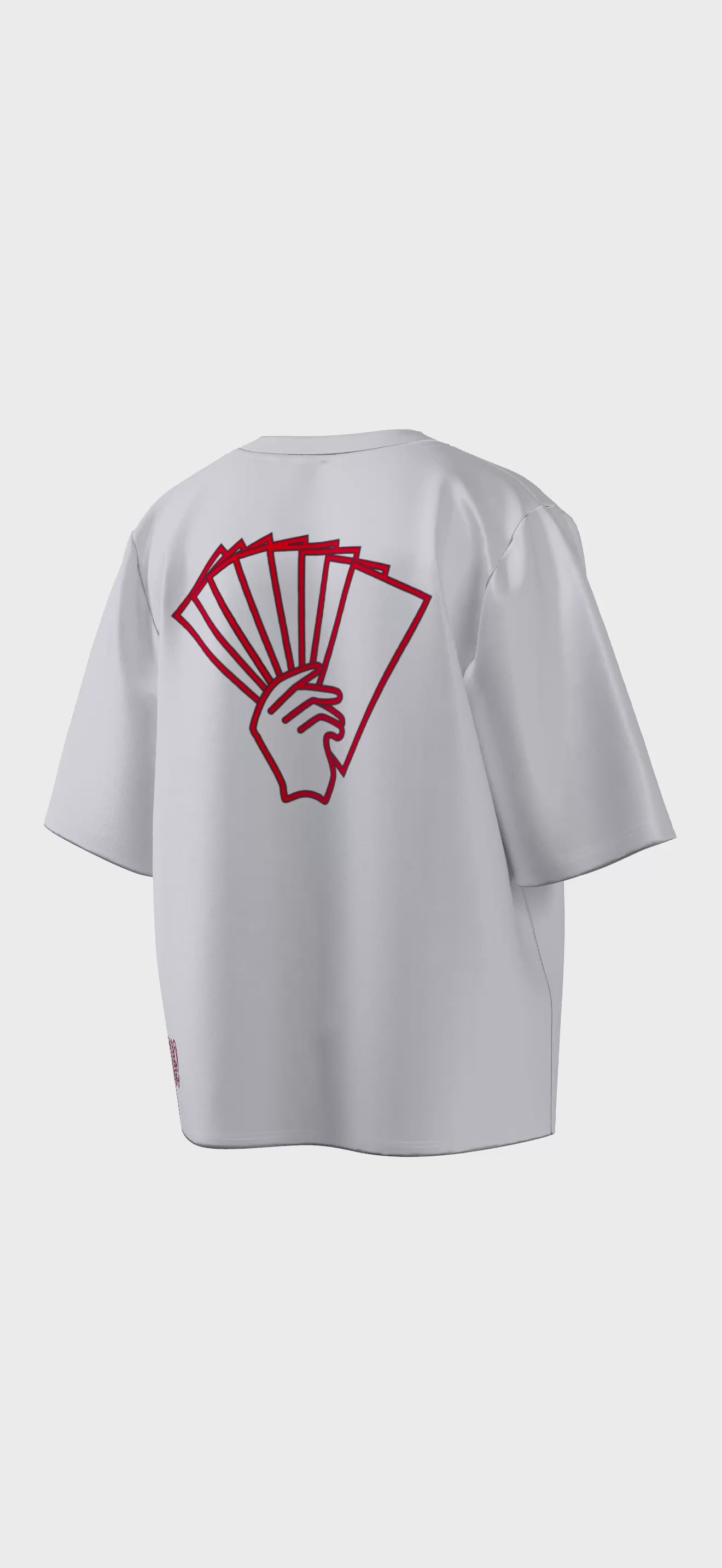 MSC TEE WHITE/RED